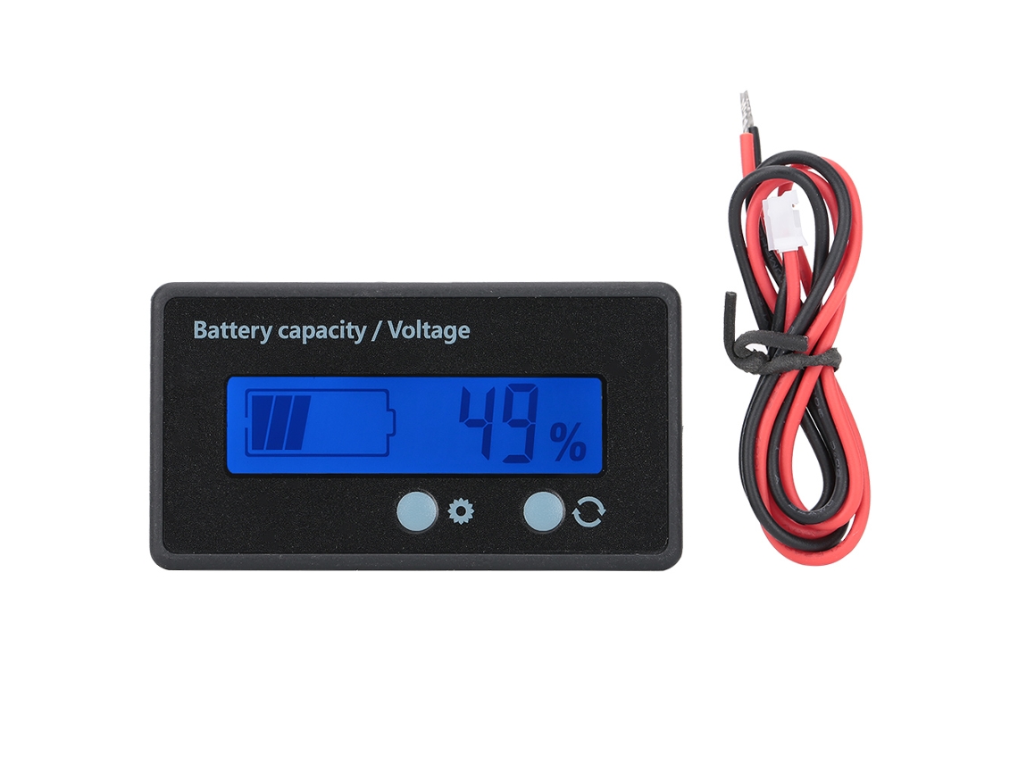 Monitor de Capacidade de Bateria Impermeável LCD Display 12 84v Azul Gy 6gs Pcb Htn | S/MARCA