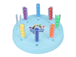 Primerox jogo Educativo de Contas Tubo Empilhamento Correspondência de Cores Interativo para Crianças