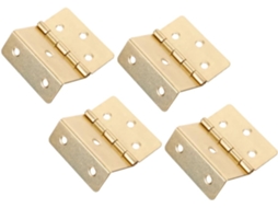 Dobradiças De Ferro Vintage Triplas, Charme Clássico E Design