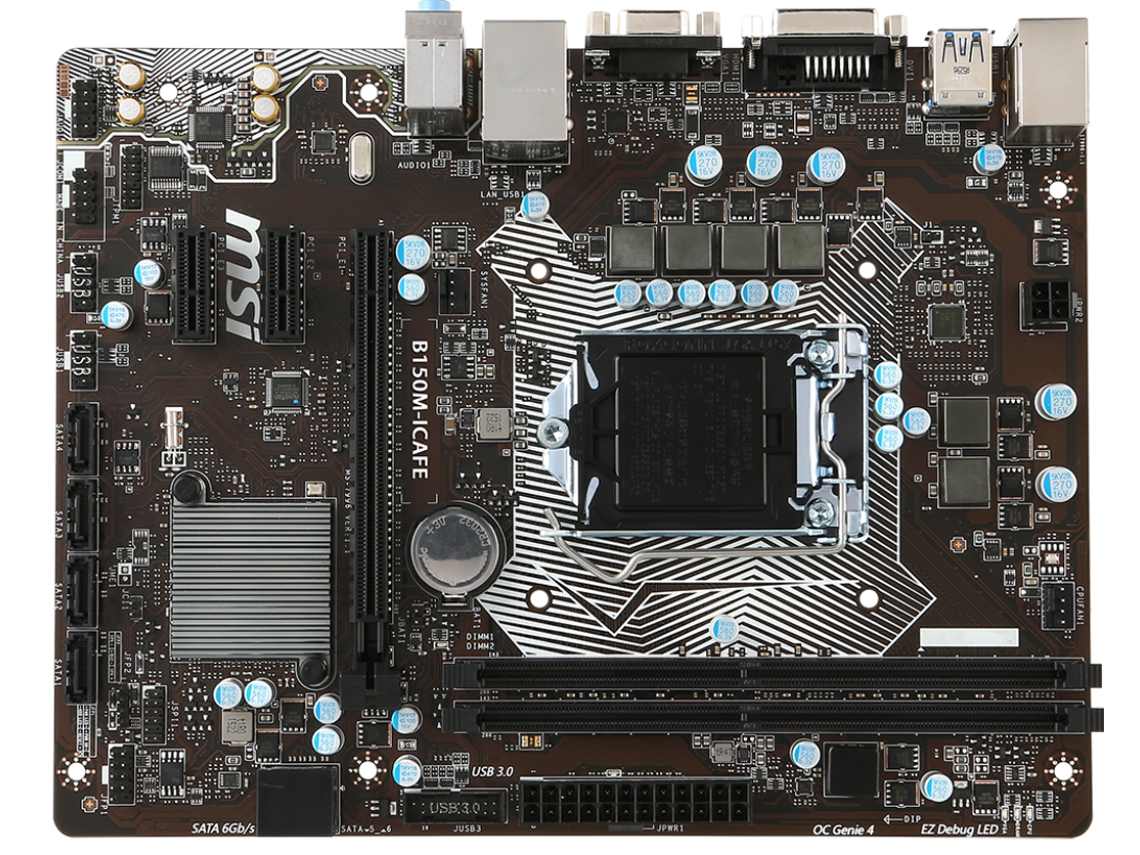 Motherboard MSI B150m Icafe socket Lga 1151 Intel B150 Ddr4 Micro Atx