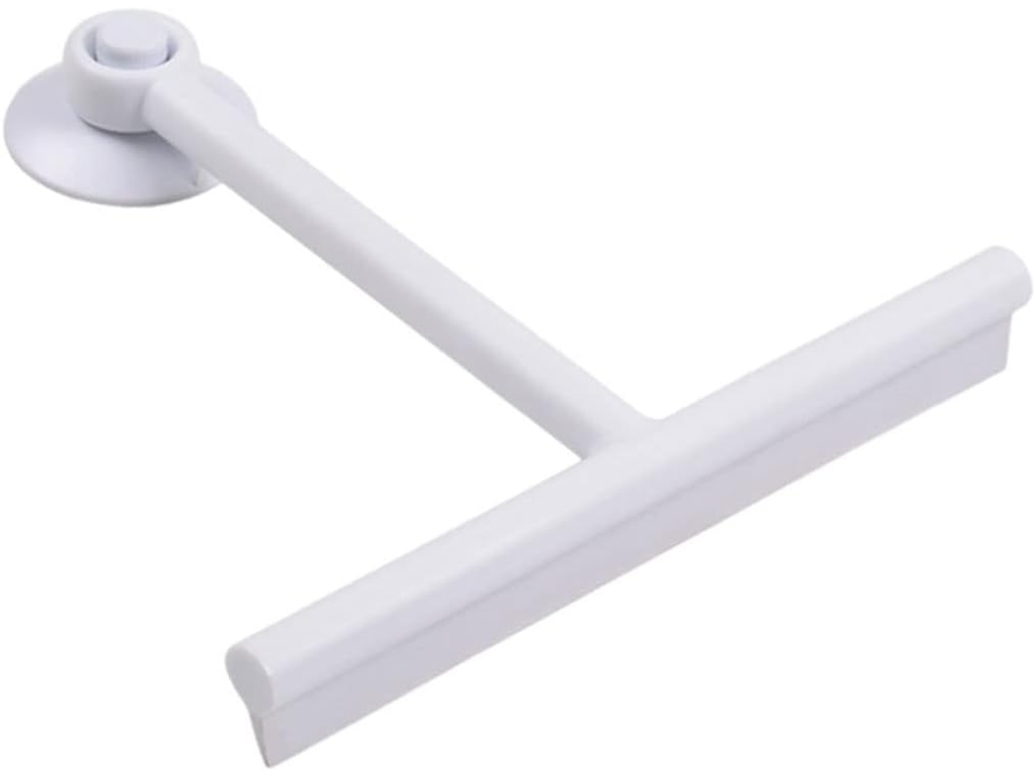 Limpador Multicolorido Com Suporte De Silicone Branco