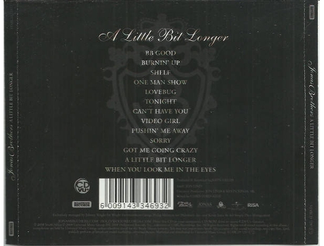 CD Jonas Broth - A Little Bit Longer — Pop-Rock