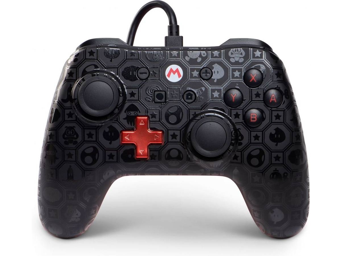 Capa comando Xbox POWER A Wired Control Shadow 1 Midnight Mario
