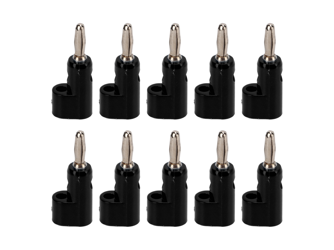 Ficha Banana De 4 Mm Sem Solda, Empilhável E Conectável Em Série