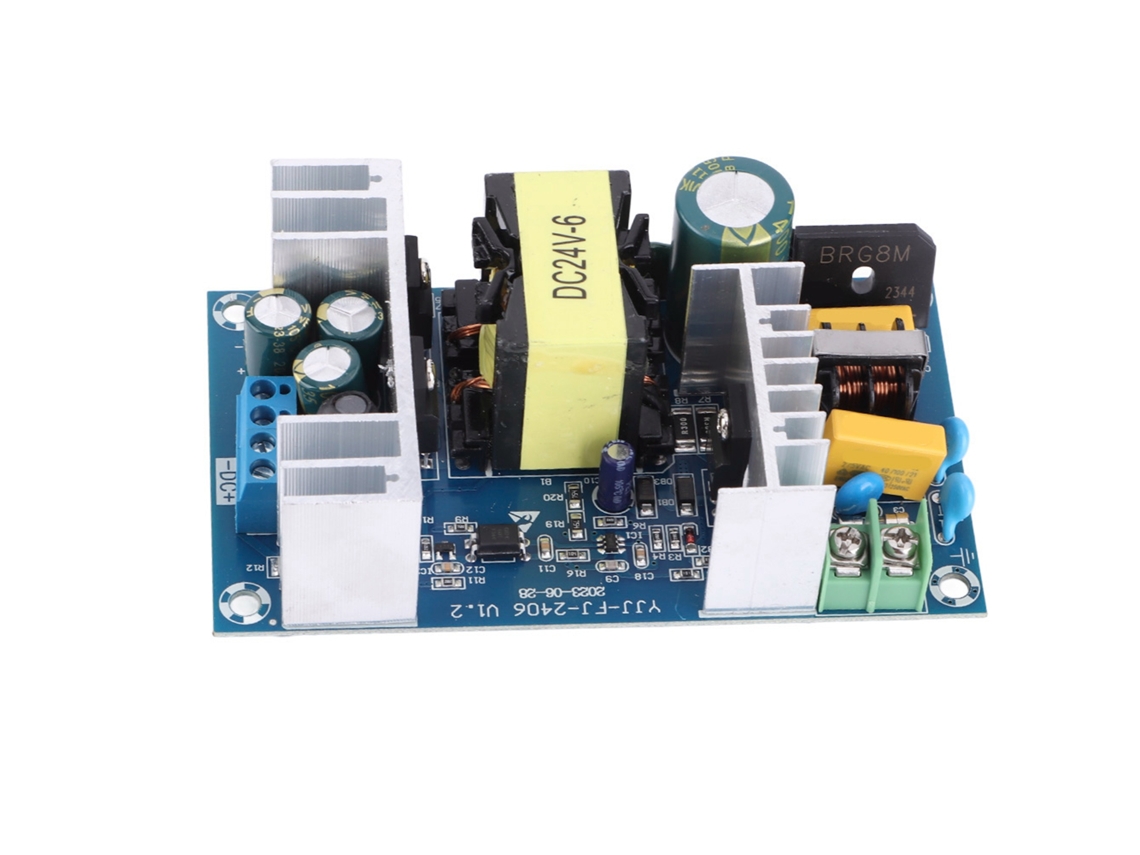 Placa de Fonte de Alimentação DC 24V 6A 150W para Sistemas Industriais | S/MARCA