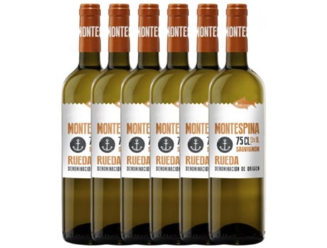 Vinho FUENTESPINA Fuentespina Montespina Sauvignon Rueda (0.75 L - 6 unidades)