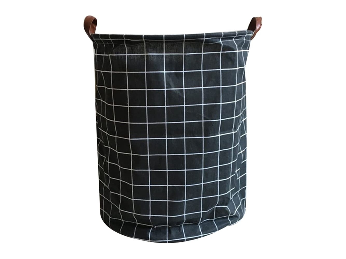 Cesto de Armazenamento Dobrável com Alça, Ideal para Guardar Roupas, Brinquedos e Outros Itens Domésticos BRILVIBERA