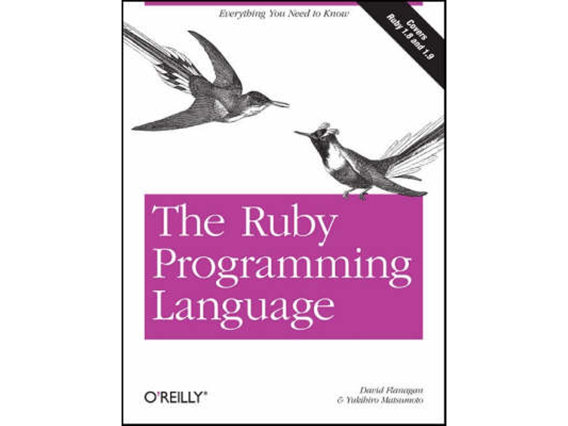 Livro The Ruby Programming Language de Davd Flanagan (Inglês)