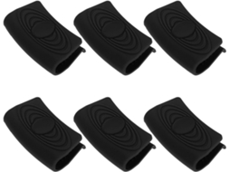 Conjunto De 6 Capas Silicone Resistentes Ao Calor Para Cabos Panelas E Frigideiras, Antiderrapantes Isolantes, Com Vayotoy