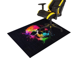 Tapete Cadeira Protetor Piso Gamer Antiderrapante 80 X 120 Cm Parquet Escritório, Piso, Gamer, Pisos