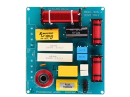 Divisor De Frequência Crossover 3 Vias 300w Filtro Áudio Para Diy Ktv Stage Speaker