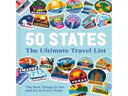 Livro 50 States The Ultimate Travel List The Best Things to See and Do in Every State de DK Travel (Inglês)
