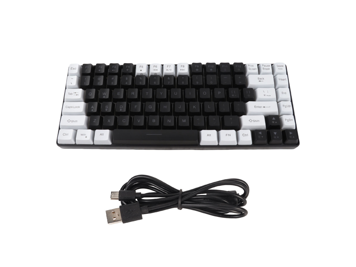 Teclado Gamer LAXISCREED Usb c com Iluminação Rgb