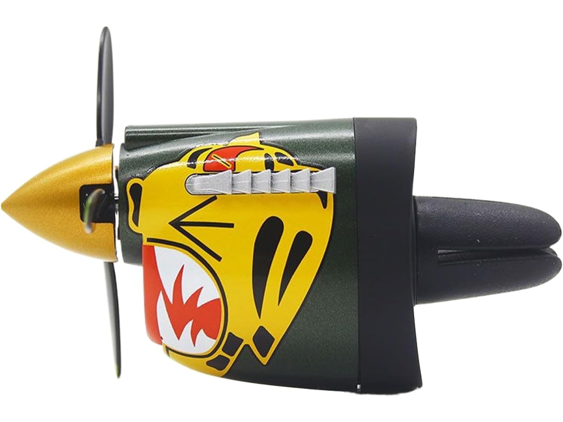 Aromatizador De Ar Genérico Para Carro Com Formato Caça P 40, Acessório Difusor De Fragrâncias Para Interior Carro