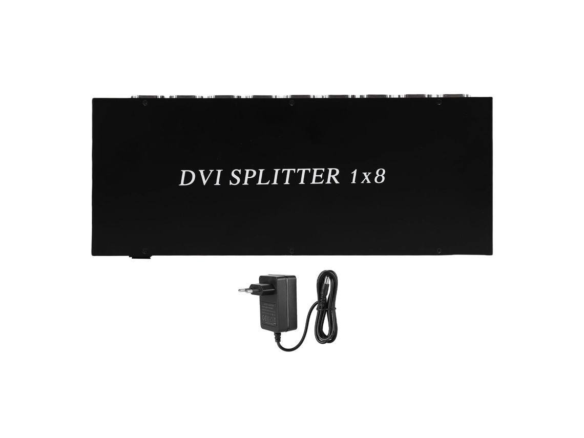 Divisor Dvi 1 para 8 4k com Controle Edid LAXISCREED