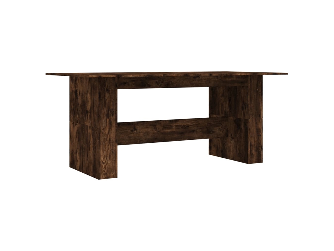 Mesa de Jantar Derivados de Madeira Carvalho Fumado MAISON EXCLUSIVE (180x90x76 cm)
