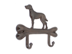 Cabide de Cachorro em Osso BY SIGRIS
