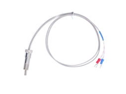 Termopar tipo K de níquel silício com mola de compressão para sensor de temperatura M12 1m