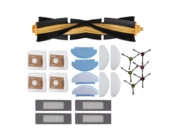 Kit Acessórios para Deebot Ozmo T8 T8aivi N8pro Plus: Pincéis, Filtros, Sacos de Poeira e Panos