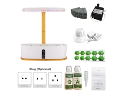 Sistema de Cultivo Hidropônico Indoor 10 Pods Luz Led de Crescimento Full Spectrum 20w | S/MARCA