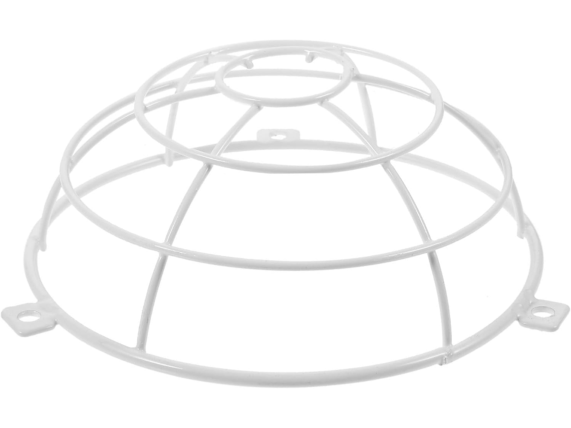 Tampa para Sprinkler de Incêndio Inoomp em Aço Inoxidável com Fácil Montagem, Branca. Protege os Sprinklers Contra CHABERLU