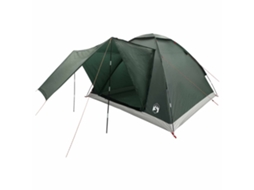 Vidaxl Barraca De Camping Verde Exército 275 X 215 X 125 Cm