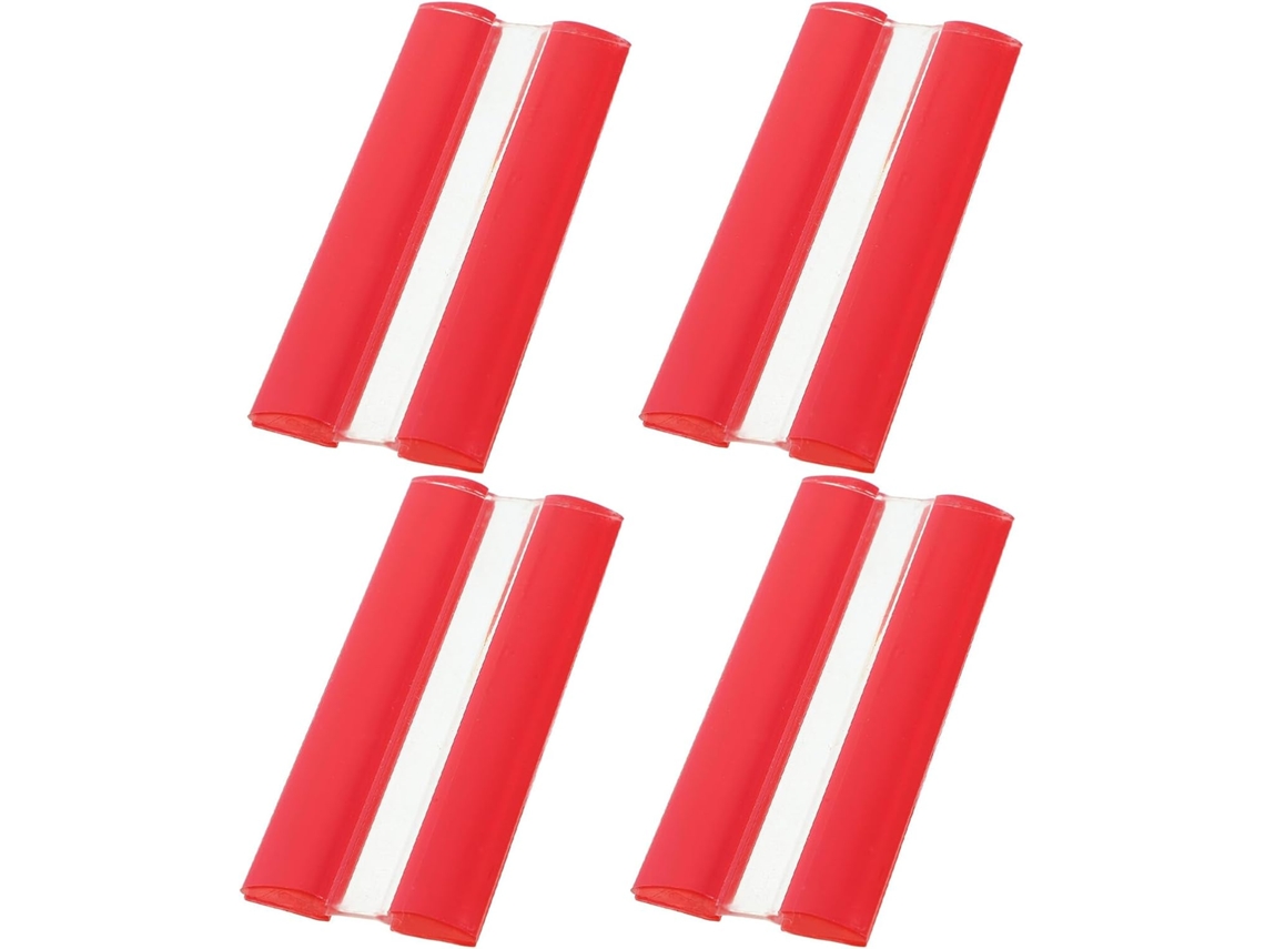 Kit De Reparo Com 4 Dobradiças Pequenas Autoadesivas Acrílico,