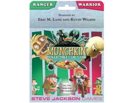 Jogo de Cartas  Munchkin CCG: Ranger Warrior Starter Set (Inglês - Idade Mínima: 13)