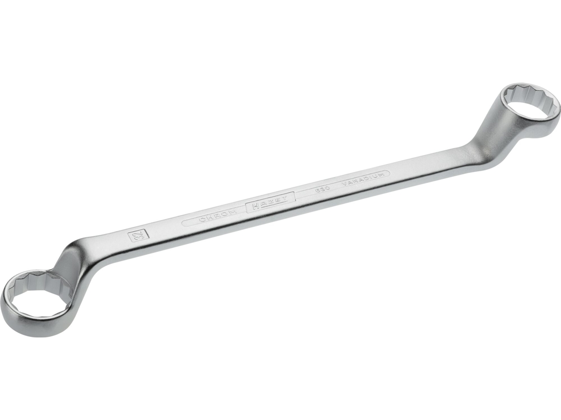 630-30X32 Chave estrela dupla: Perfil de tração hexagonal duplo externo 30 x 32 mm HAZET