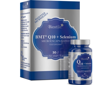 Biostile Q10 + Selênio – Microencapsulado, Fortalece O Sistema Imunológico E A Saúde Celular