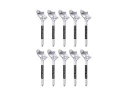 Braço Para Tee De Golfe Com Inserção Diagonal 10 E Tee Plástico Durável