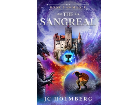 Livro The Sangreal de JC Holmberg (Inglês)