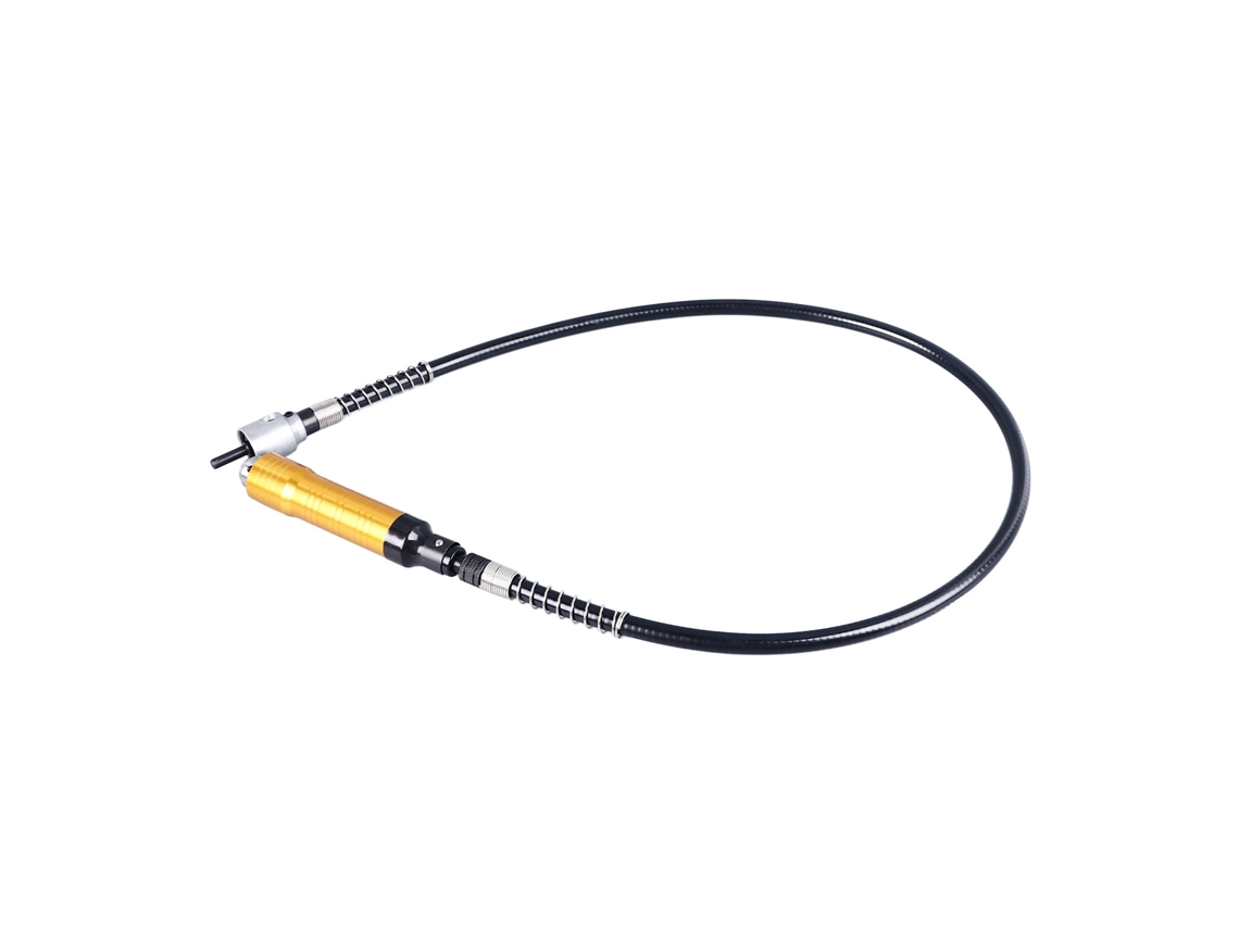 Adaptador de eixo flexível para furadeira elétrica, ferramenta de extensão de borracha com conector.