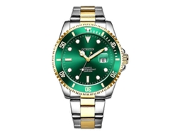 Relógio De Pulso Ochstin 5019f Fashion Business Com Calendário Único, À Prova D'água, Pulseira De Aço Inoxidável E Mecanismo De Quartzo.