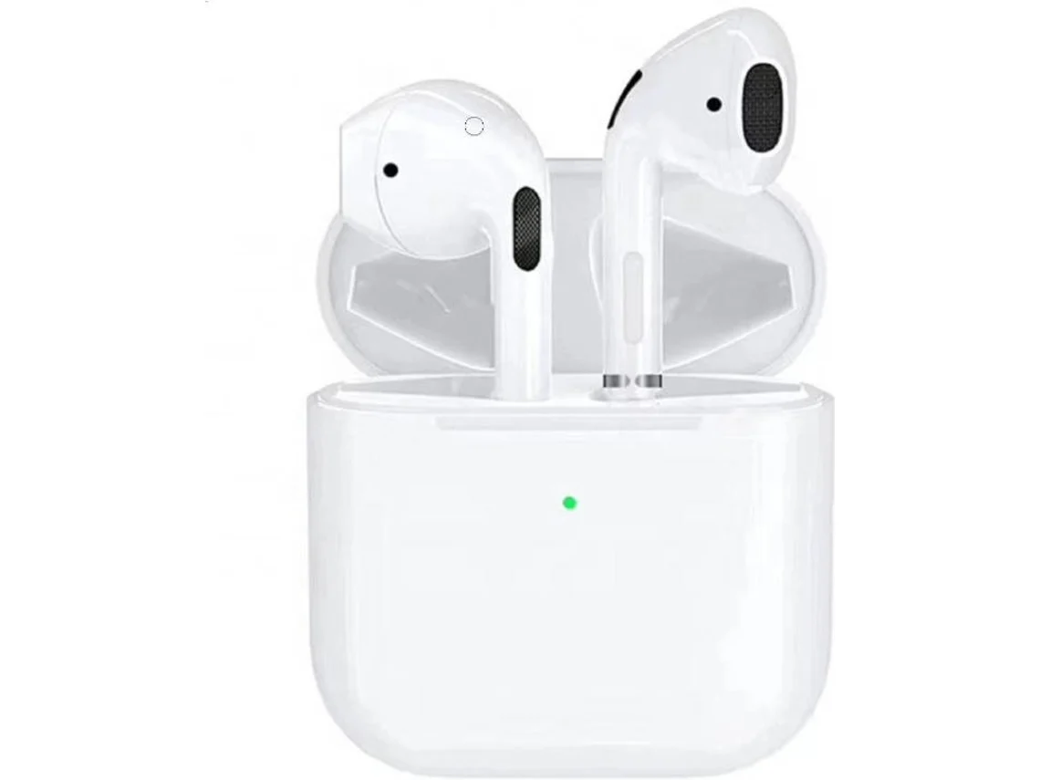 Auriculares Bluetooth True Wireless ENZONS  Sem Fio 5.0 À Prova D'Água Ipx7 Som Estéreo Premium com Estojo de Carregamento Branco