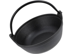 Panela de Ferro Fundido de Grande Capacidade com Design, para Sopas e Guisados, Tanto Quanto para Refeições em Grupo, CHABERLU