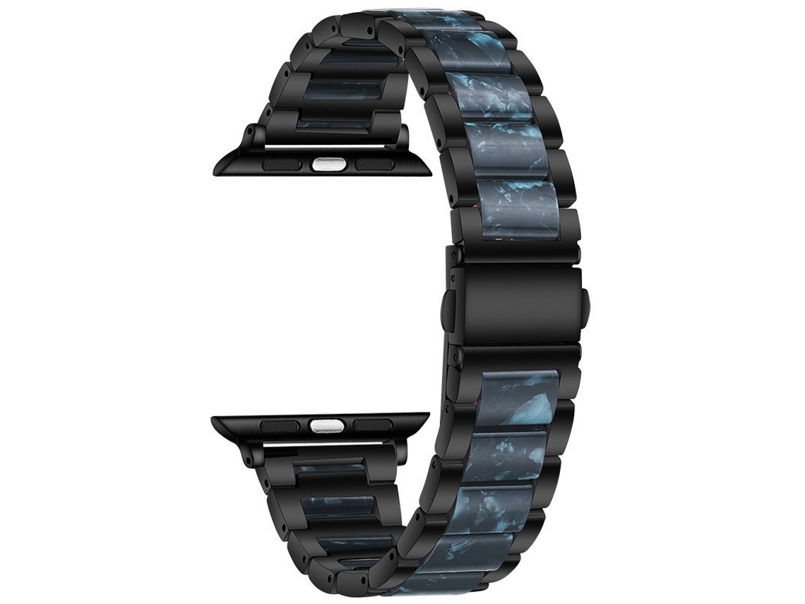 Pulseira de substituição para Redmi Watch 4, 5 e 6, em metal e resina, compatível com Apple Watch e Huawei GT6.
