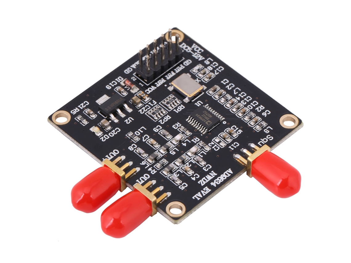 Módulo gerador de sinais DDS AD9834 com ondas senoidal, triangular e quadrada