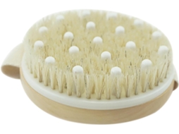 Escova De Banho Massageadora Redonda Gatuida Para O Corpo, Escova Esfoliante A Seco Que Ajuda Desobstruir Os Poros E
