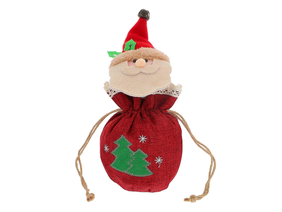 Sacola De Presente De Natal Com Desenho Animado Para Lembrancinhas De Festa Sacola Prática Para Embalar Doces Hengjian