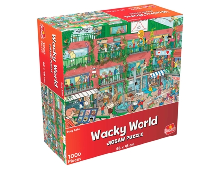 Fique Seguro 1000 Unidades Wacky World