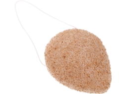Esponja Facial Esfoliante Macia Feita De Caroço De Noz, Para Limpeza E Espessamento.