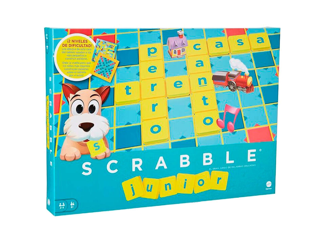 Jogo De Tabuleiro Scrabble Junior Mattel