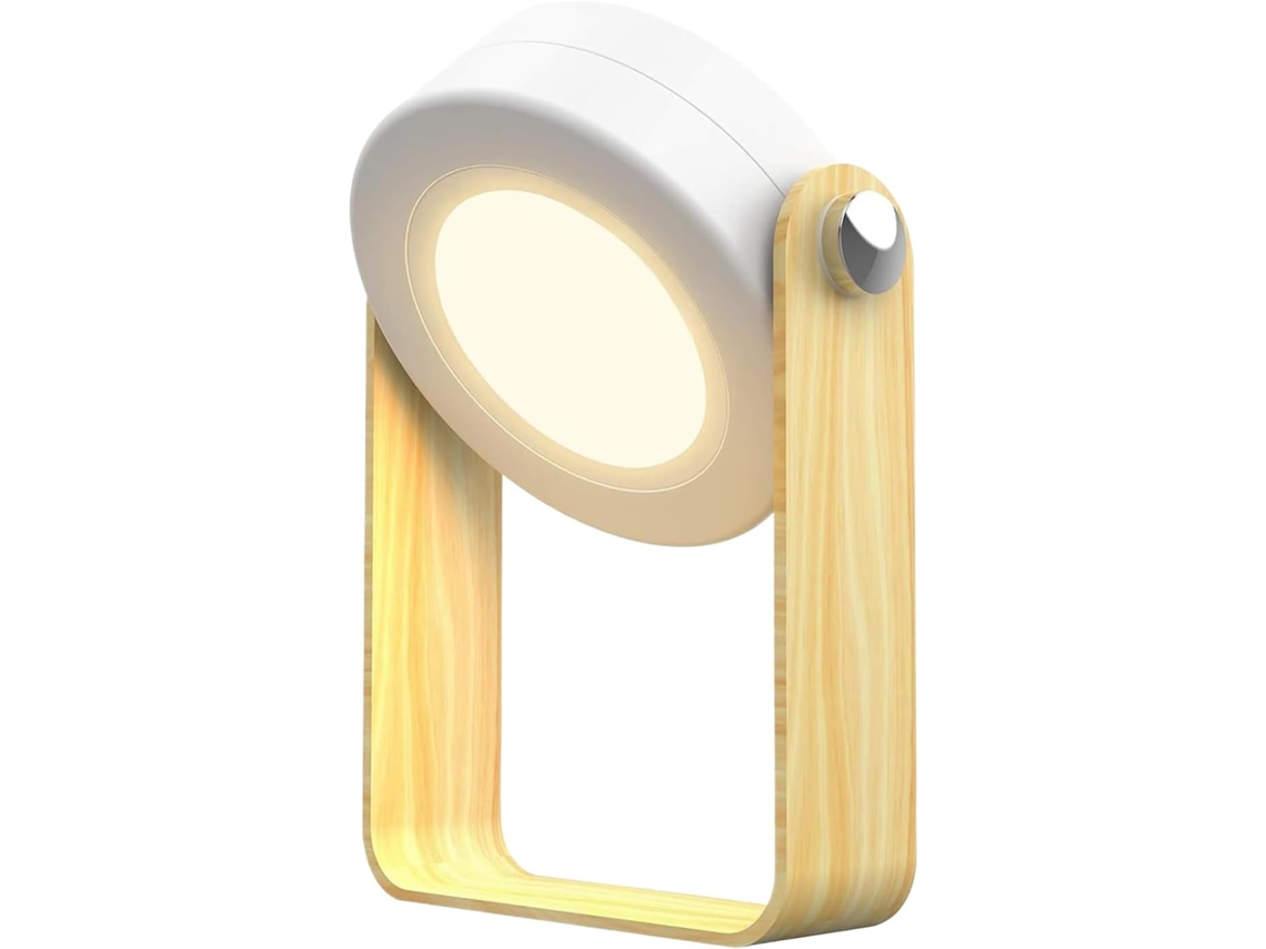 Luminária De Mesa Led Dobrável E Recarregável Com 2 Modos Iluminação Versáteis – Sensível Ao Toque Para Quarto Infantil