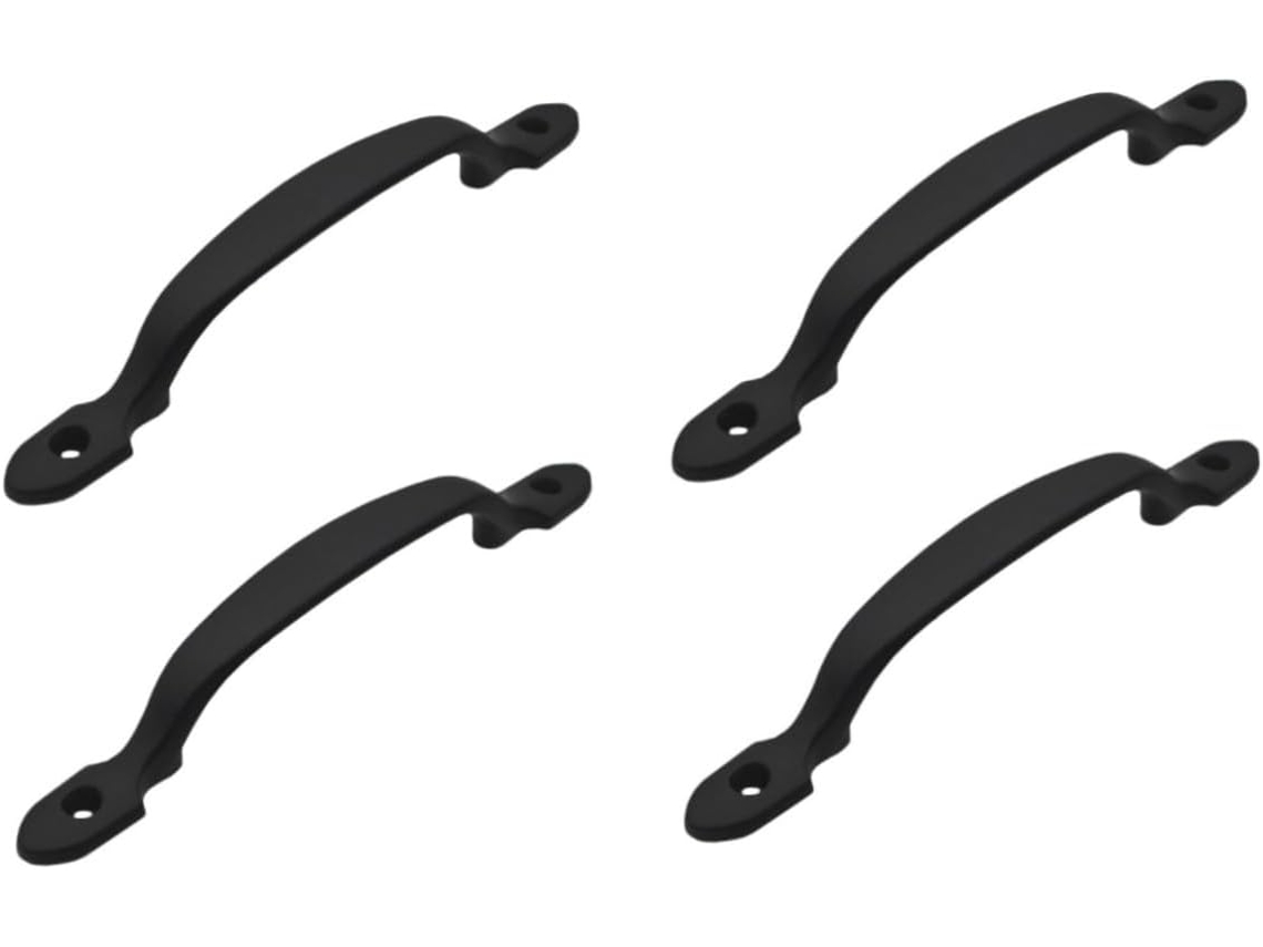 Doitool Conjunto De 4 Puxadores Para Portas Armários, Designs Criativos E Simples Para Guarda Roupas, Artigos Para Casa