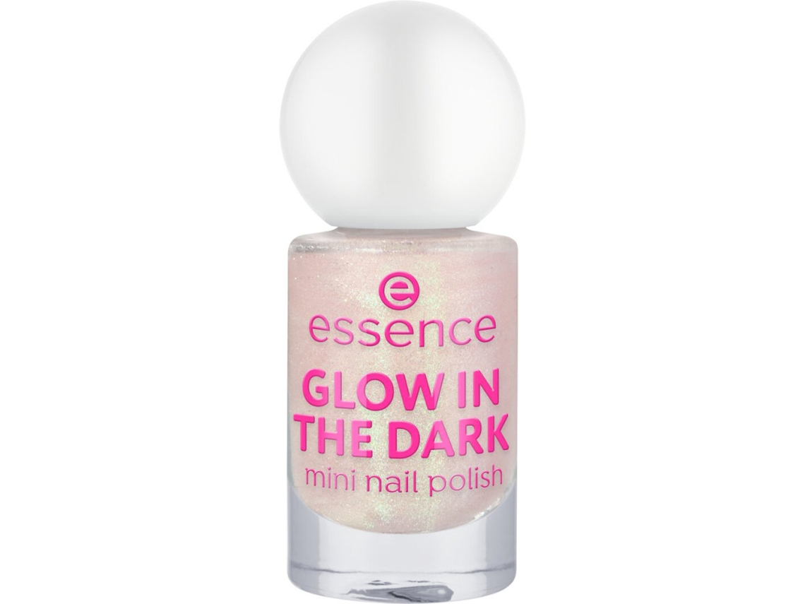 Mini Esmalte De Uñas Que Brilla En La Oscuridad