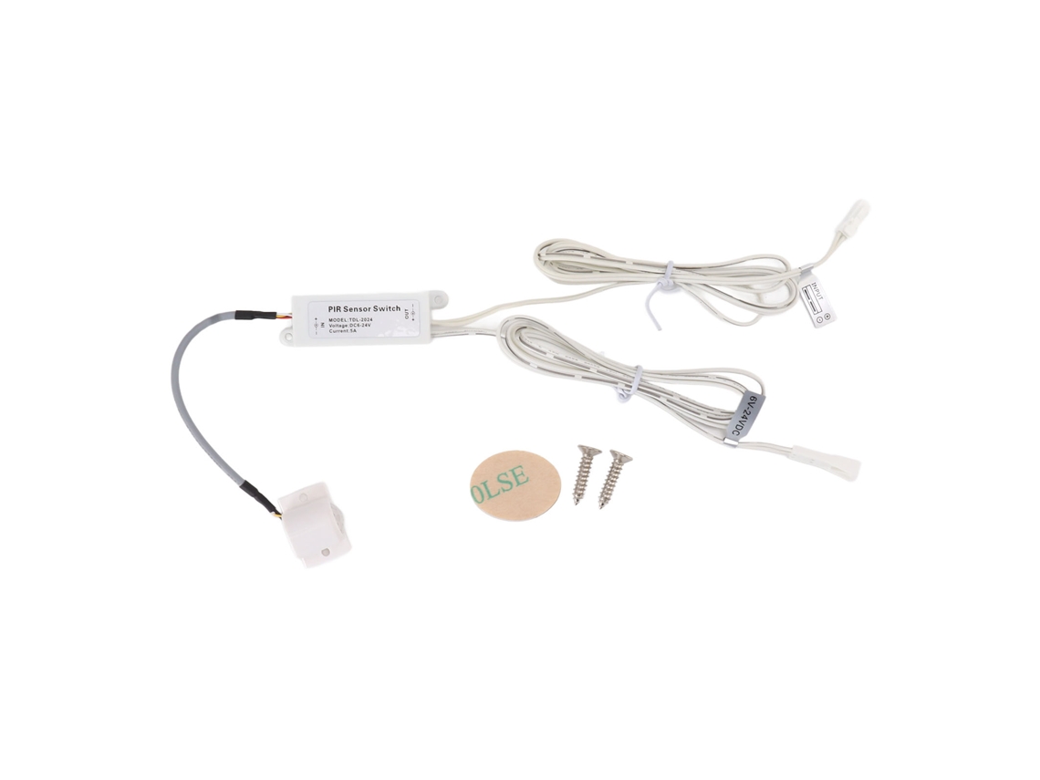 2026 interruptor de Movimento Pir Infrarrojo para Luz de Gabinete com Design Separado 120 Graus Dc6‑24v