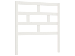 Bed Headboard, Bed Headboards Vidaxl Branco Madeira De Pinho (81 X 100 Cm)
