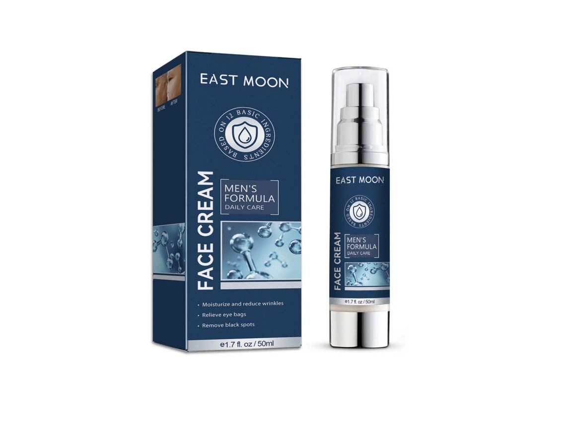 Creme Facial Masculino East Moon Anti idade