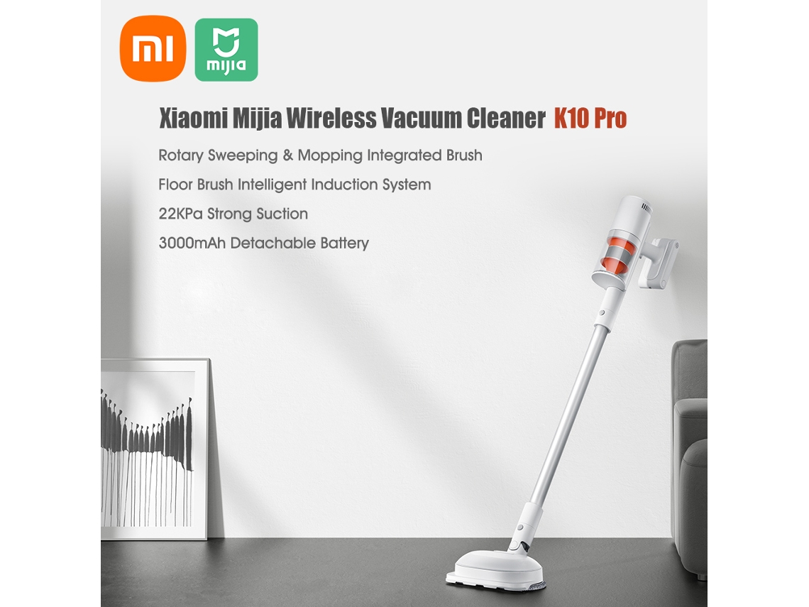 Aspirador Xiaomi K10 Pro Sem Fio 22kpa